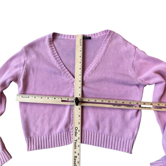 Brandy Melville bubblegum pink cardigan - Picture 7 of 8